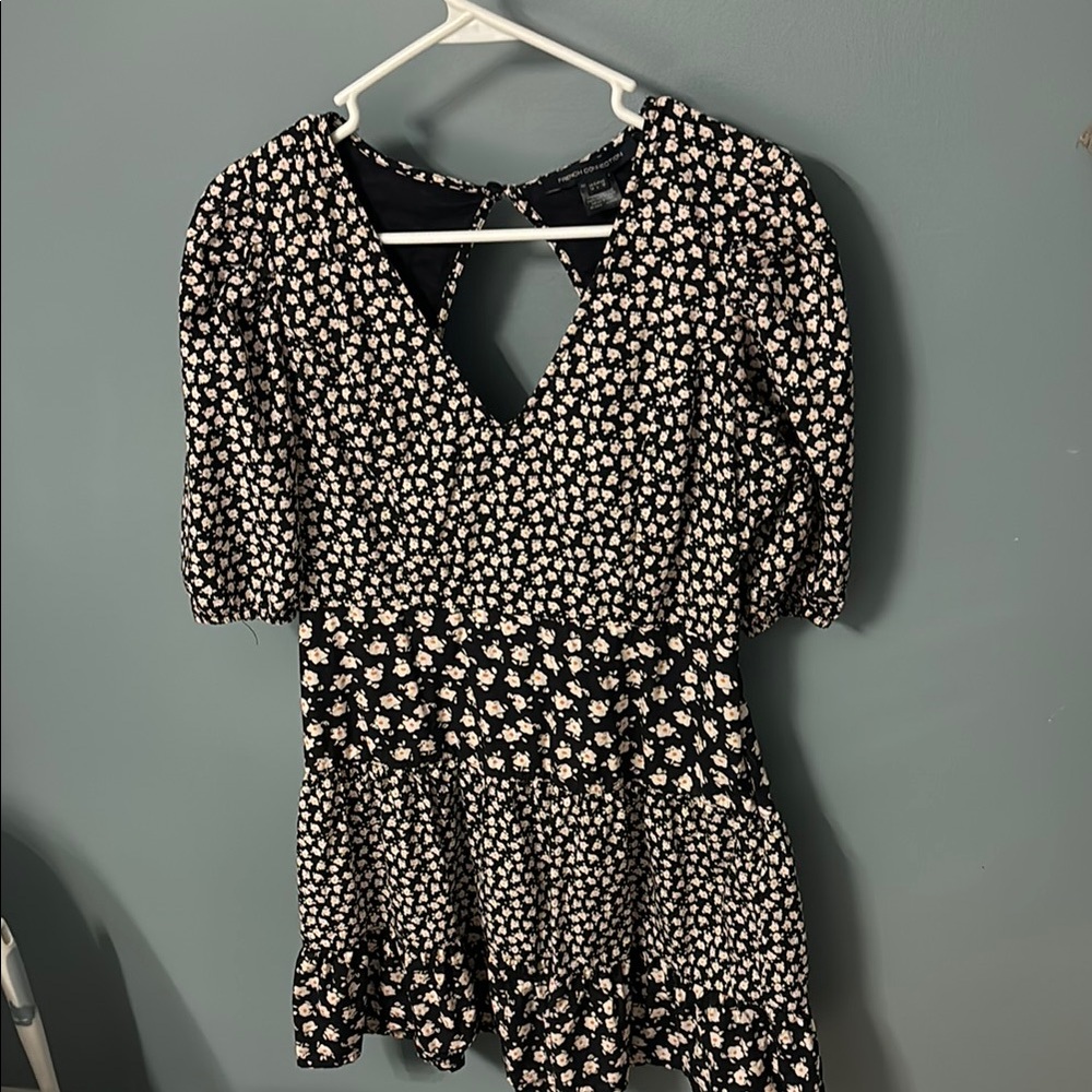 Floral V-Neck Dress